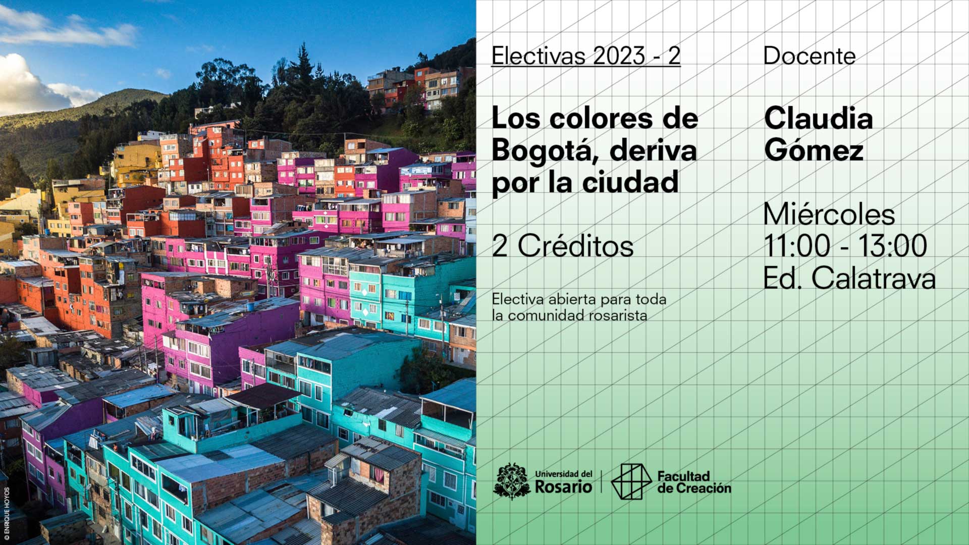 Los colores de Bogotá, deriva por la ciudad