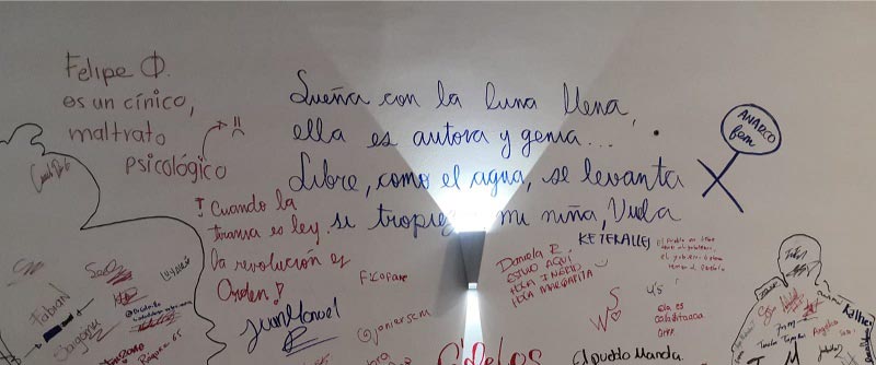 ¡El MURO pone a disposición sus muros para escuchar sus voces!