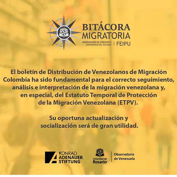 Bitácora migratoria konrad adenauer stiftung