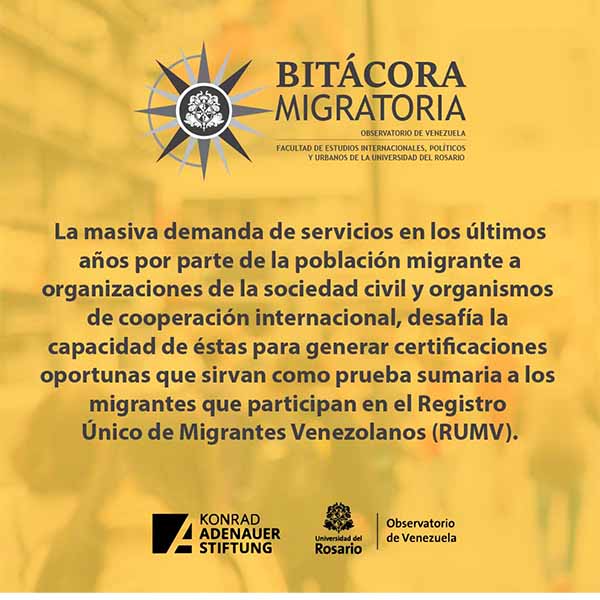 Bitácora migratoria konrad adenauer stiftung
