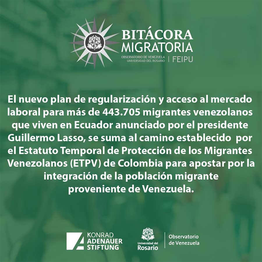 Bitácora migratoria konrad adenauer stiftung