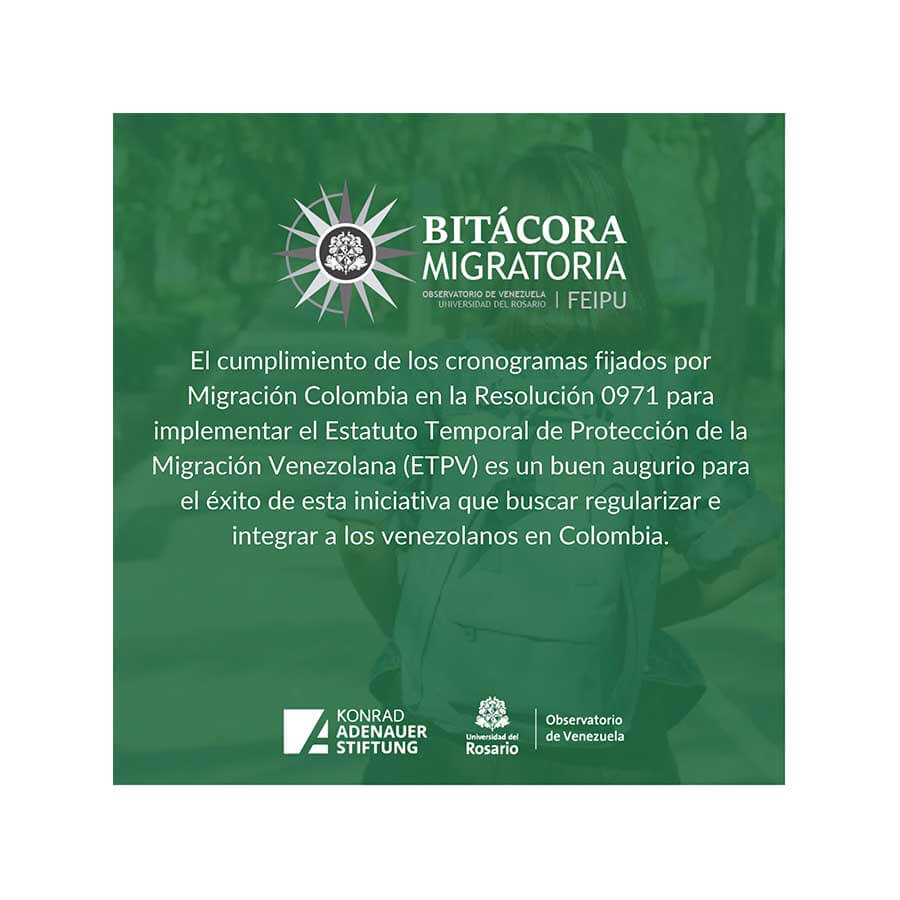 Bitácora migratoria konrad adenauer stiftung