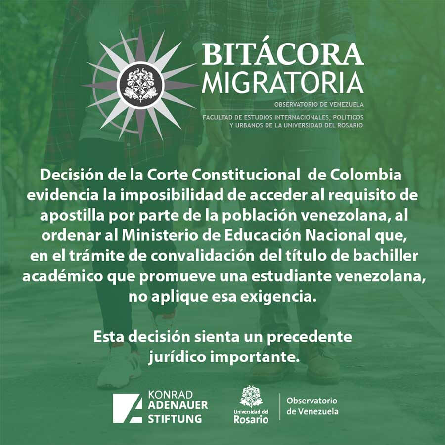 Bitácora migratoria konrad adenauer stiftung