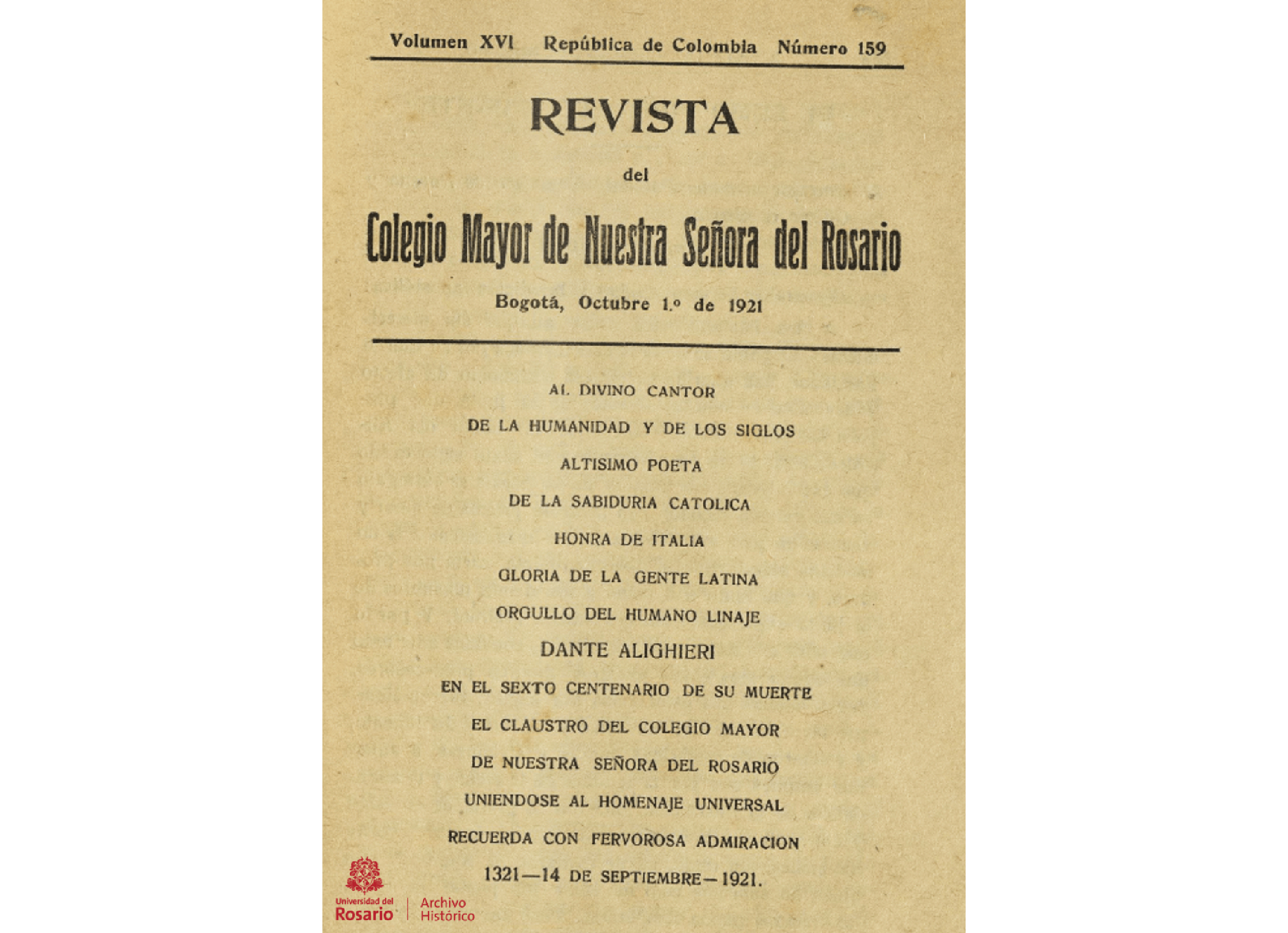 Dante y el Rosario