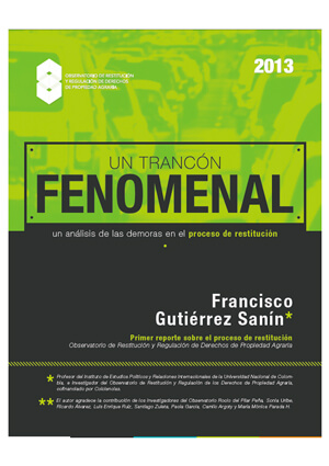 Tendencias en la restitución - 2013 - 2