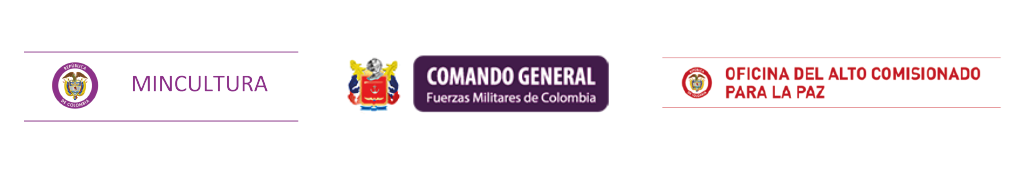 Min cultura- Fuerzas militares - Alto comisionado paz