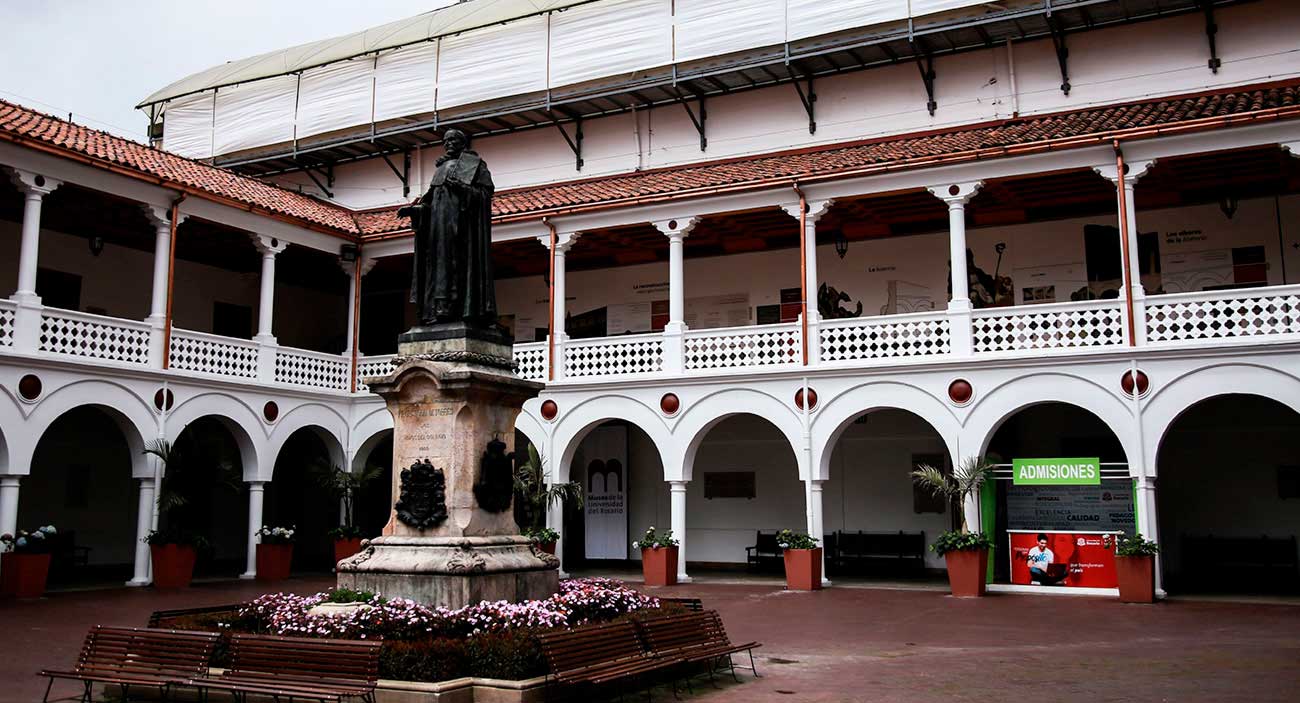 Zona interior del Claustro - Ahora