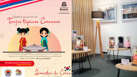 Multiculturalismo - Exposición trajes típicos coreanos en el UR Global Center