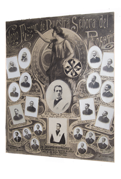 Estudiantes jurisprudencia Rosaristas año 1909
