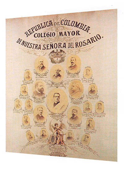 Estudiantes jurisprudencia Rosaristas año 1893