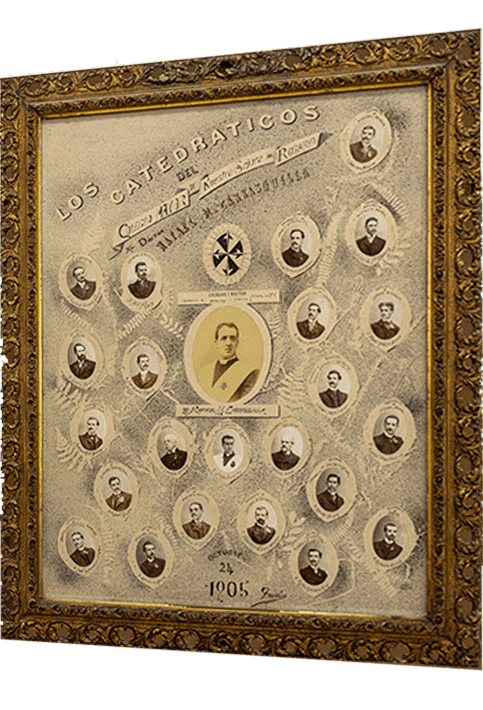 Estudiantes jurisprudencia Rosaristas año 1905