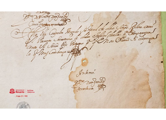 “Su merced” en un documento del siglo XVII