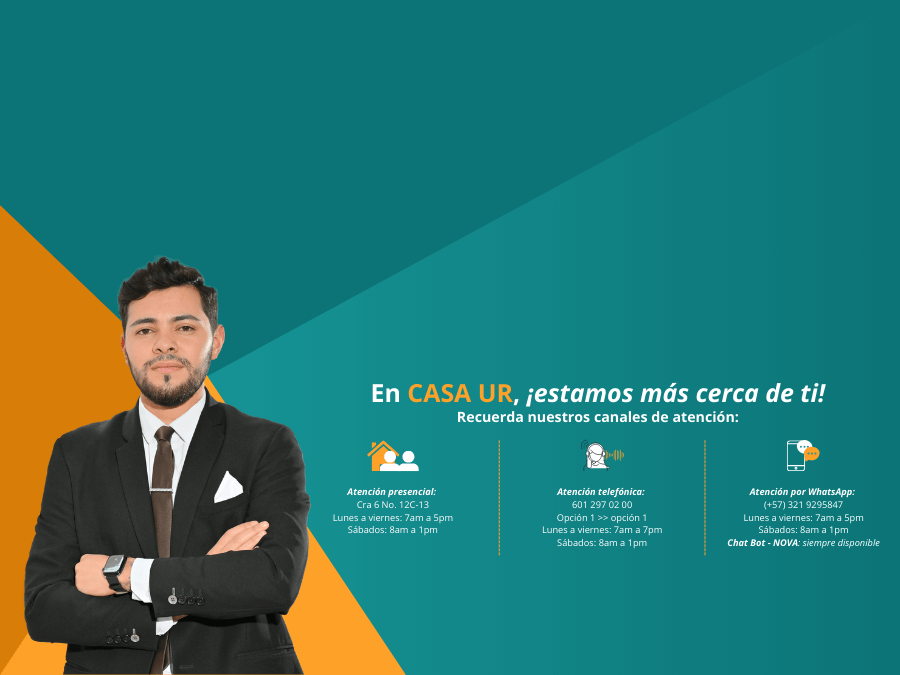 Canales de atención Casa UR