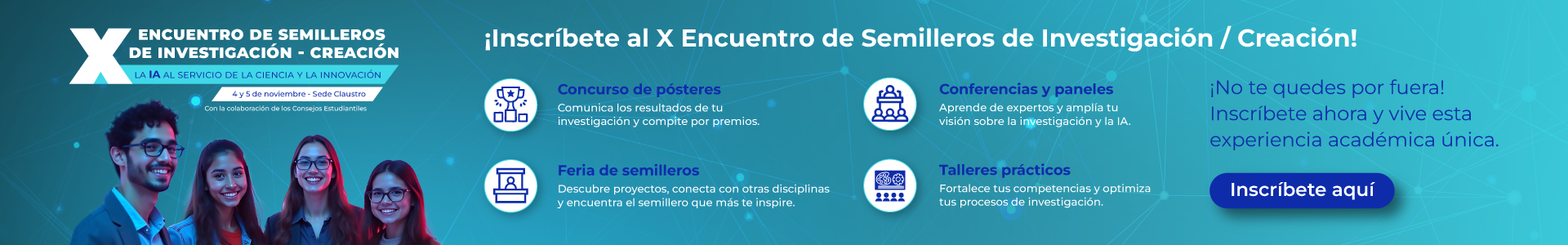 X Encuentro de Semilleros de Investigación CRAI