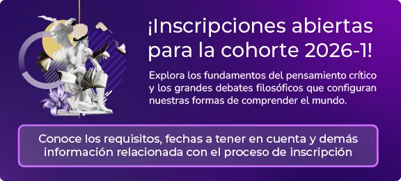 Inscripciones 2026 para Doctorado en Filosofía en la Universidad del Rosario