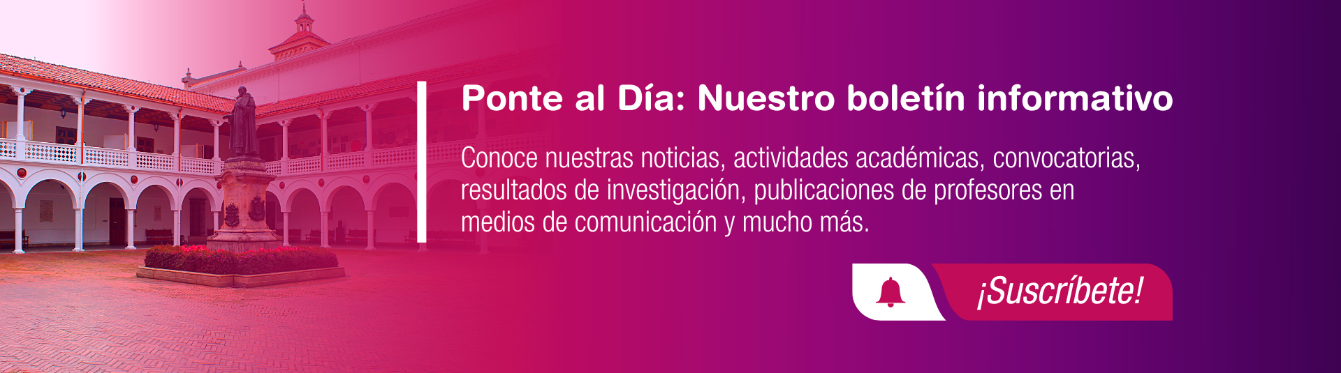 Ponte al día banner