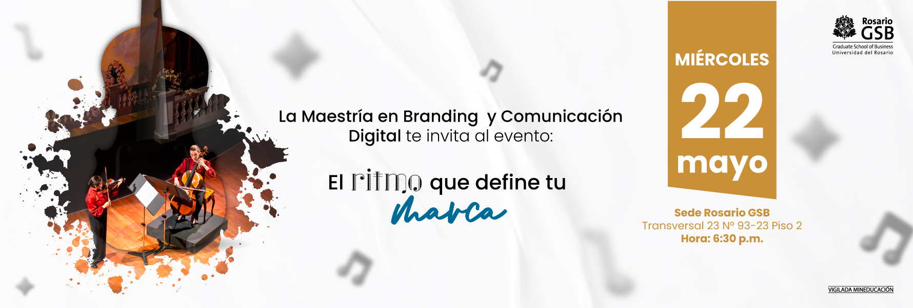 Lanzamiento Maestría en Branding y Comunicación Digital mobile