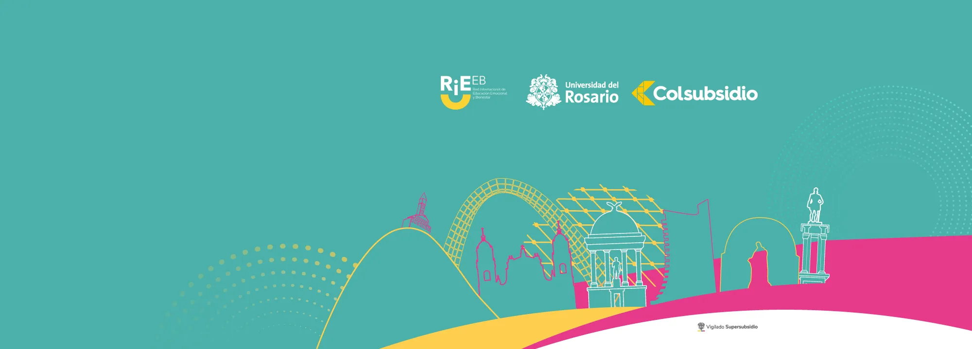 Banner para escritorio del III Congreso Internacional de la RIEEB - Universidad del Rosario