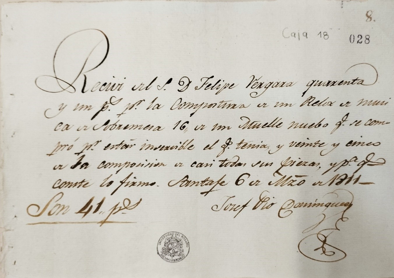 AHUR, caja 18 f. 28