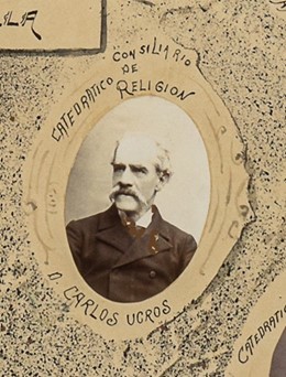 Don Carlos Ucrós, en el mosaico de Jurisprudencia de 1905.