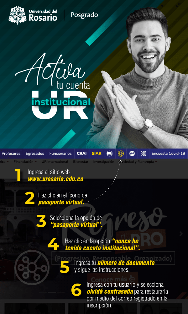 Activar mi cuenta institucional
