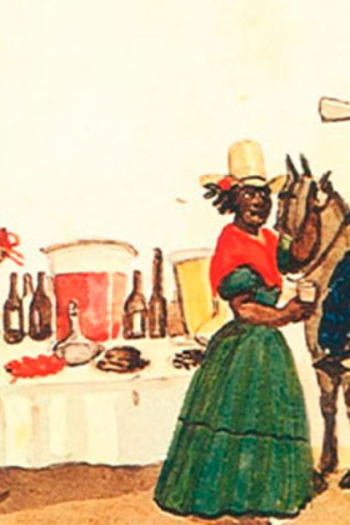 Puesto de Chicha, siglo XIX - Dominio Público