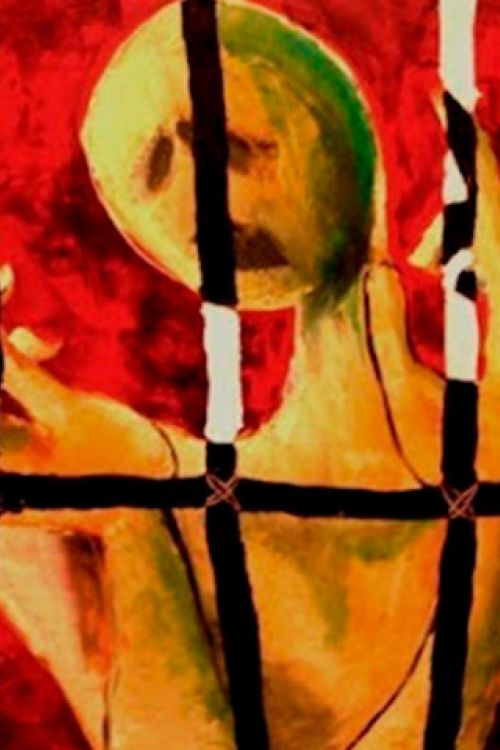 MI PRISIONERO - Óleo sobre lienzo por Hermel Orozco