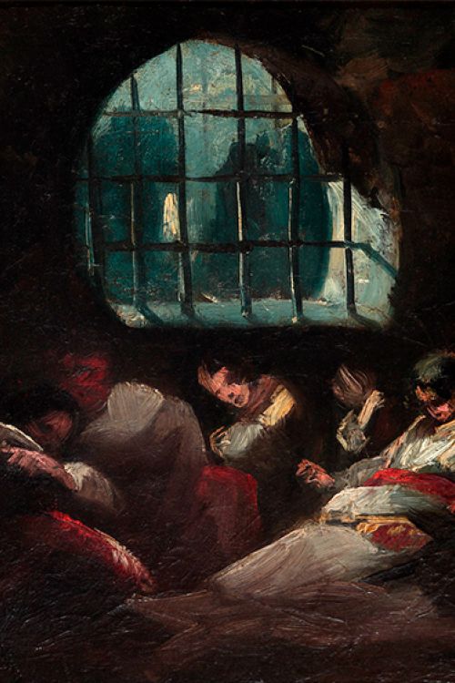 Pablo Gonzalvo Pérez, Escena de Carcel 1850