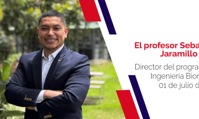 El profesor Sebastián Jaramillo Isaza, nuevo director del Programa de Ingeniería Biomédica de la Escuela de Medicina y Ciencias de la Salud