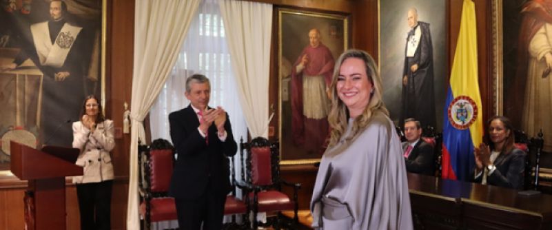 Posesión Paula Henao como canciller