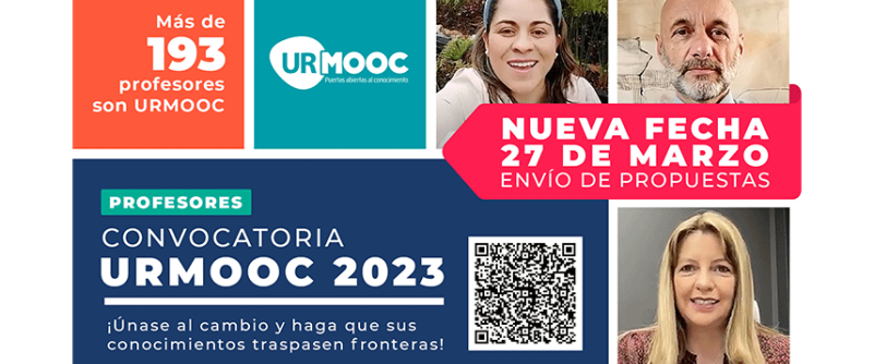 Convocatoria URMOOC 2023  