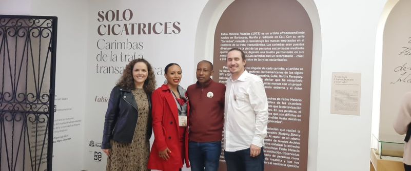 La diáspora africana, presente en el Claustro