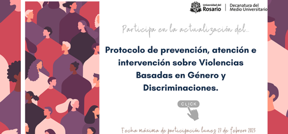 Protocolo de prevención y atención a casos de Violencias Basadas en Género 