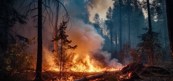 El cambio climático aumentó 12.8 % la mortalidad humana asociada al humo de los incendios forestales , según estudio 