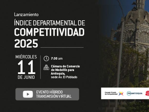 Lanzamiento del Índice Departamental de Competitividad 2025