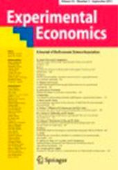 Experimental Economics