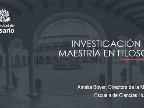 Investigación ECH maestría en filosofia