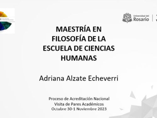 Maestría en folosofia