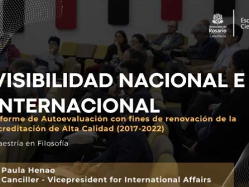 VER PRESENTACIÓN VISIBILIDAD NACIONAL E INTERNACIONAL DEL PROGRAMA